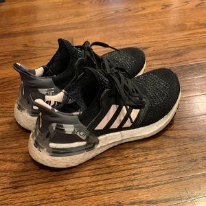 Adidas Women's Black and White Athletic Shoes